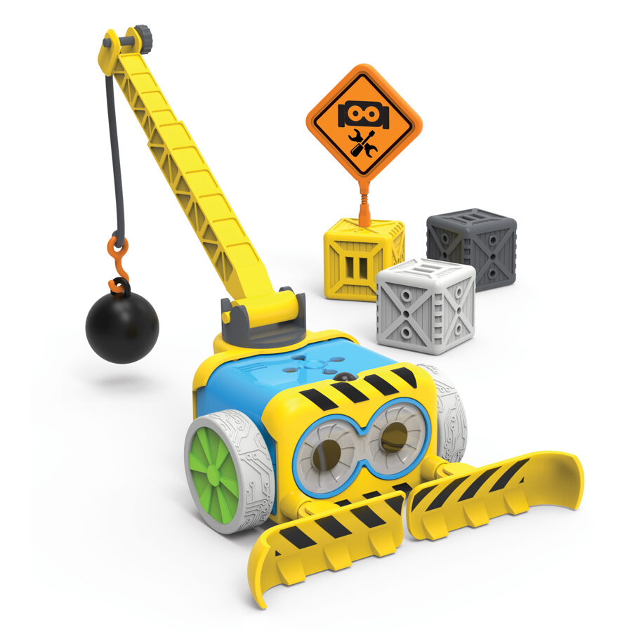 Botley® Crashin 'celtniecības piederumu komplekts - Botley® the Coding Robot Crashin' Construction Accessory Set | kods LER2939 | bērniem 5-10g.