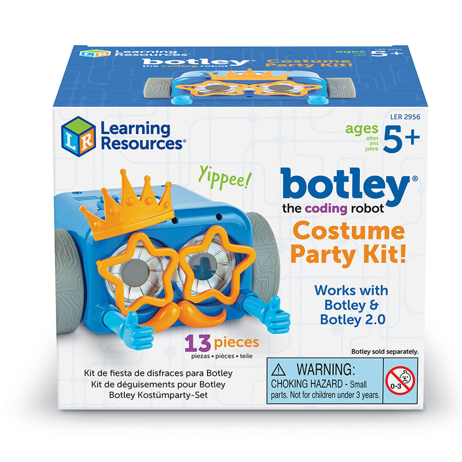 Ballīšu kostīmu komplekts - Botley® The Coding Robot Costume Party Kit | kods LER 2956 | bērniem 5-9g.