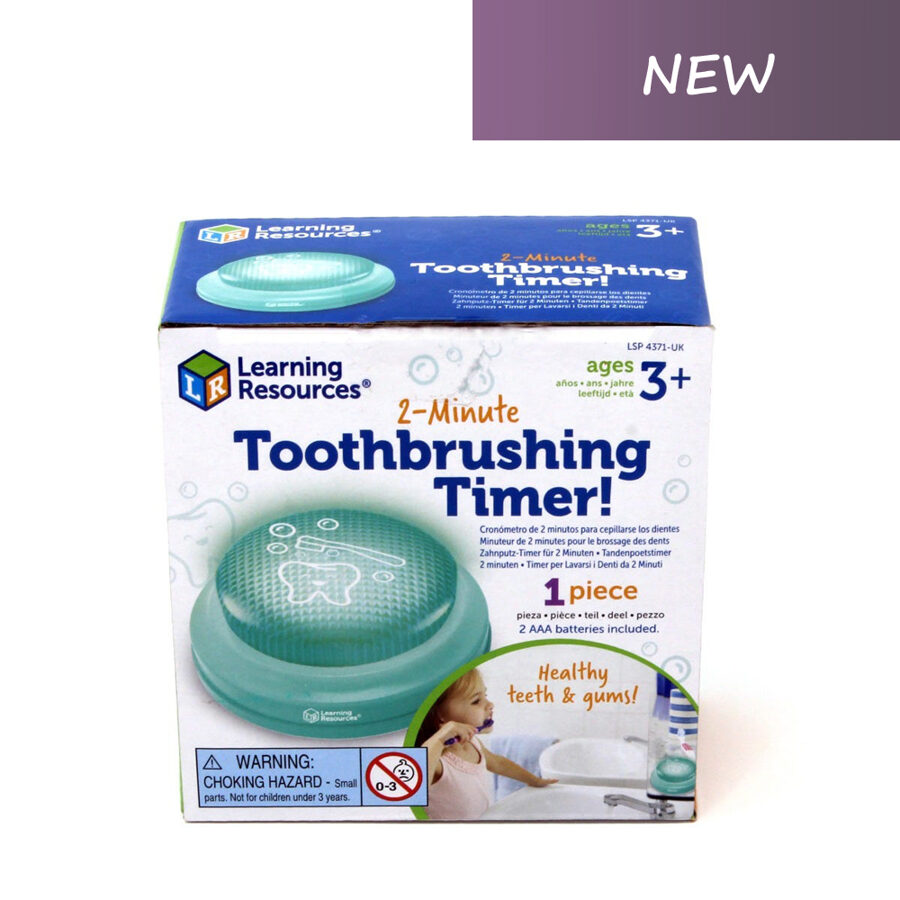 2 minūšu zobu mazgāšanas taimeris - 2-Minute Toothbrushing Timer | kods LSP 4371-UK | bērniem 3-7g.