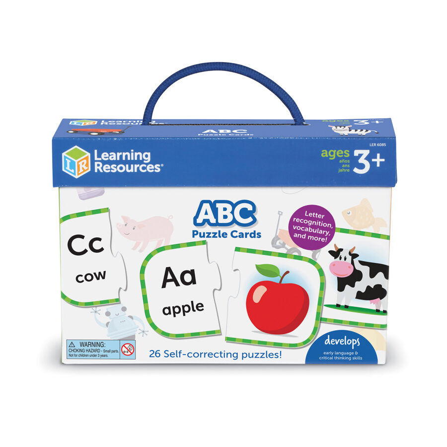 ABC Puzzle Cards | kods LER 6085 | bērniem 3-7g. 