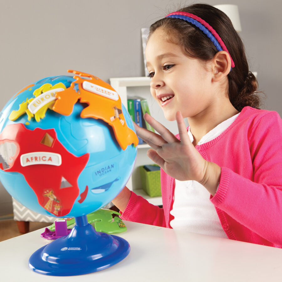 Radoša Globusa Puzzle - Puzzle Globe | kods LER 7735 | bērniem 3-10g.