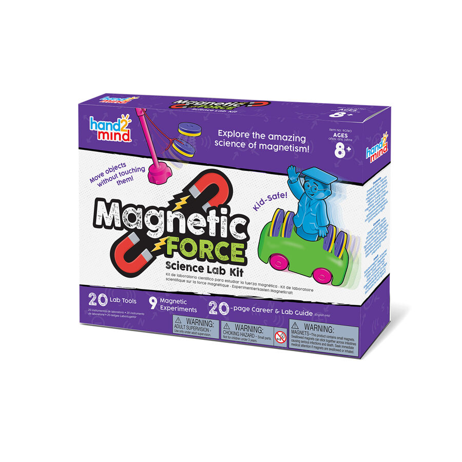 .. atklāj magnētu spēku - Magnetic Force Science Lab Kit | kods 90740 | bērniem 8-12g.