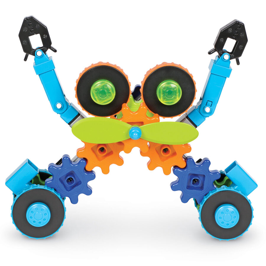 .. izveido pats savu Kustīgo Robotu - konstruktors - Gears! Gears! Gears!® Robots in Motion Building | kods LER 9228 | Ages 5-9g.