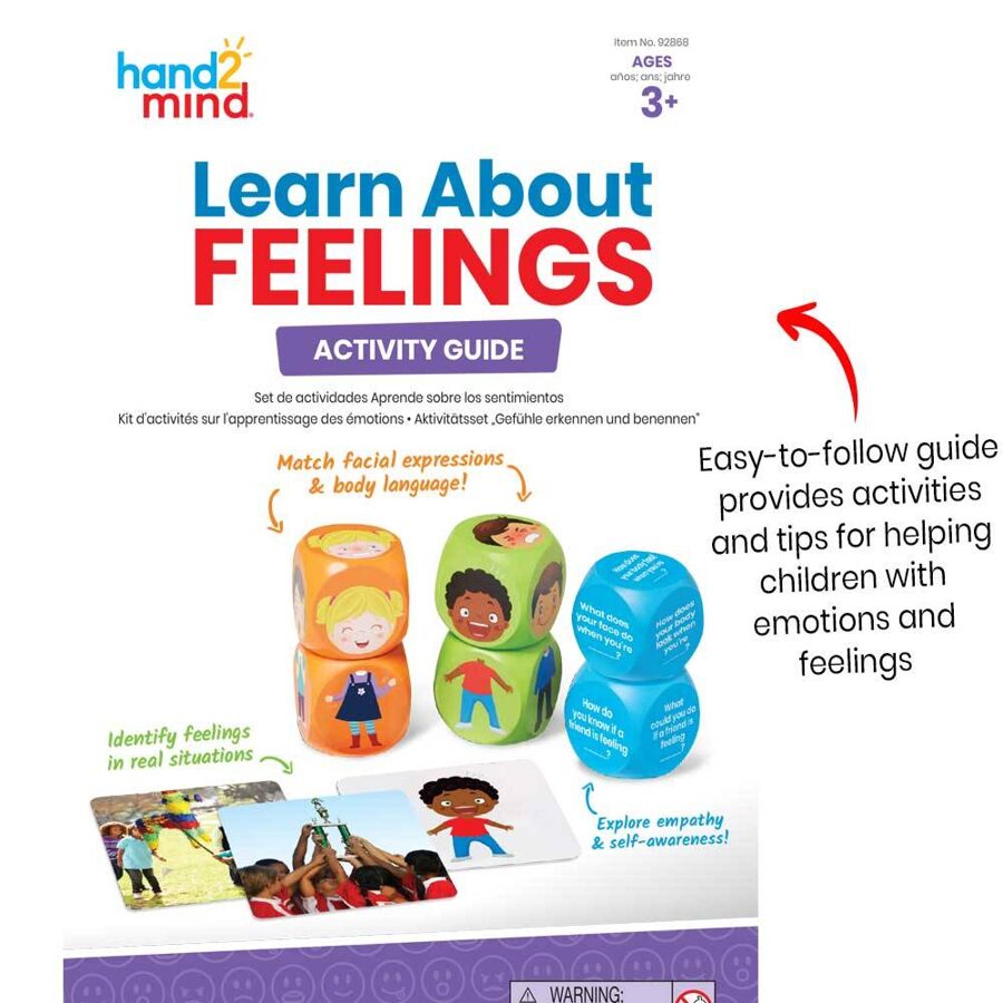 Learn About Feelings Activity Set | kods 92868 | bērniem 3-7g.
