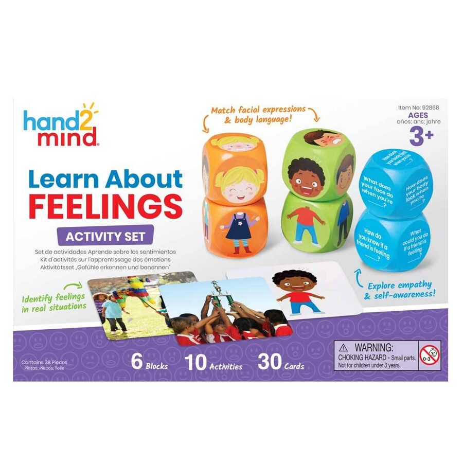 Learn About Feelings Activity Set | kods 92868 | bērniem 3-7g.