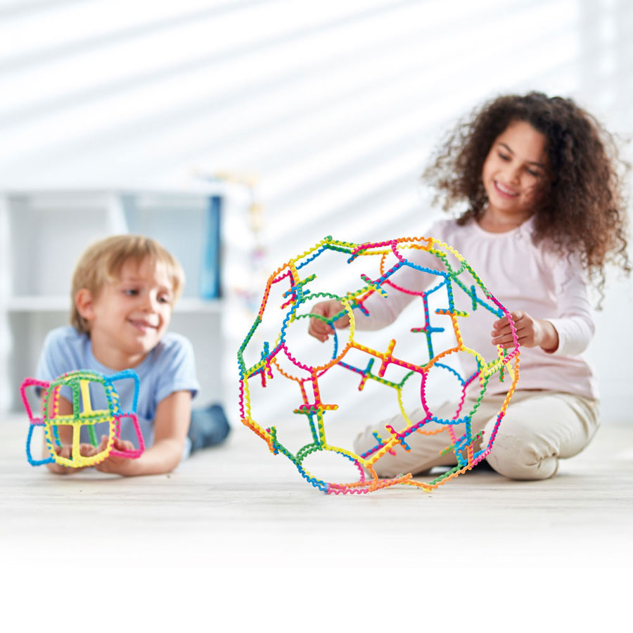3D puzle visai ģimenei - Stems® (Tub of 60) | kods LSP8594-UK | lieliem un maziem 5-99g. 