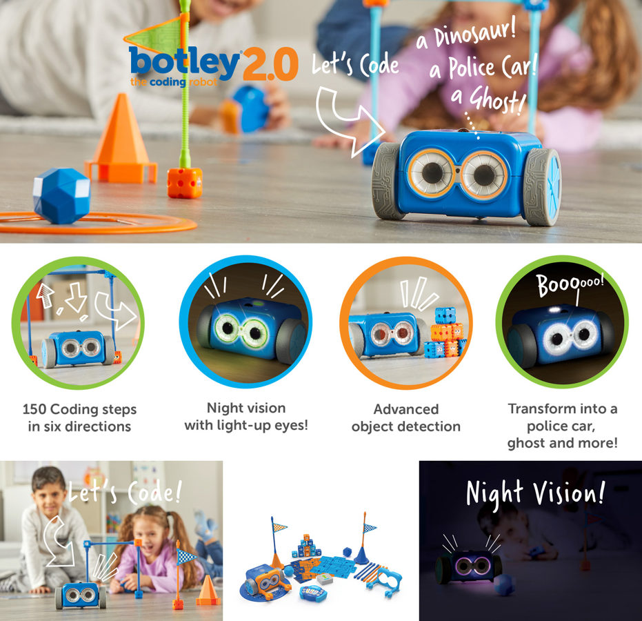 Botley 2 programmējais robots bērniem